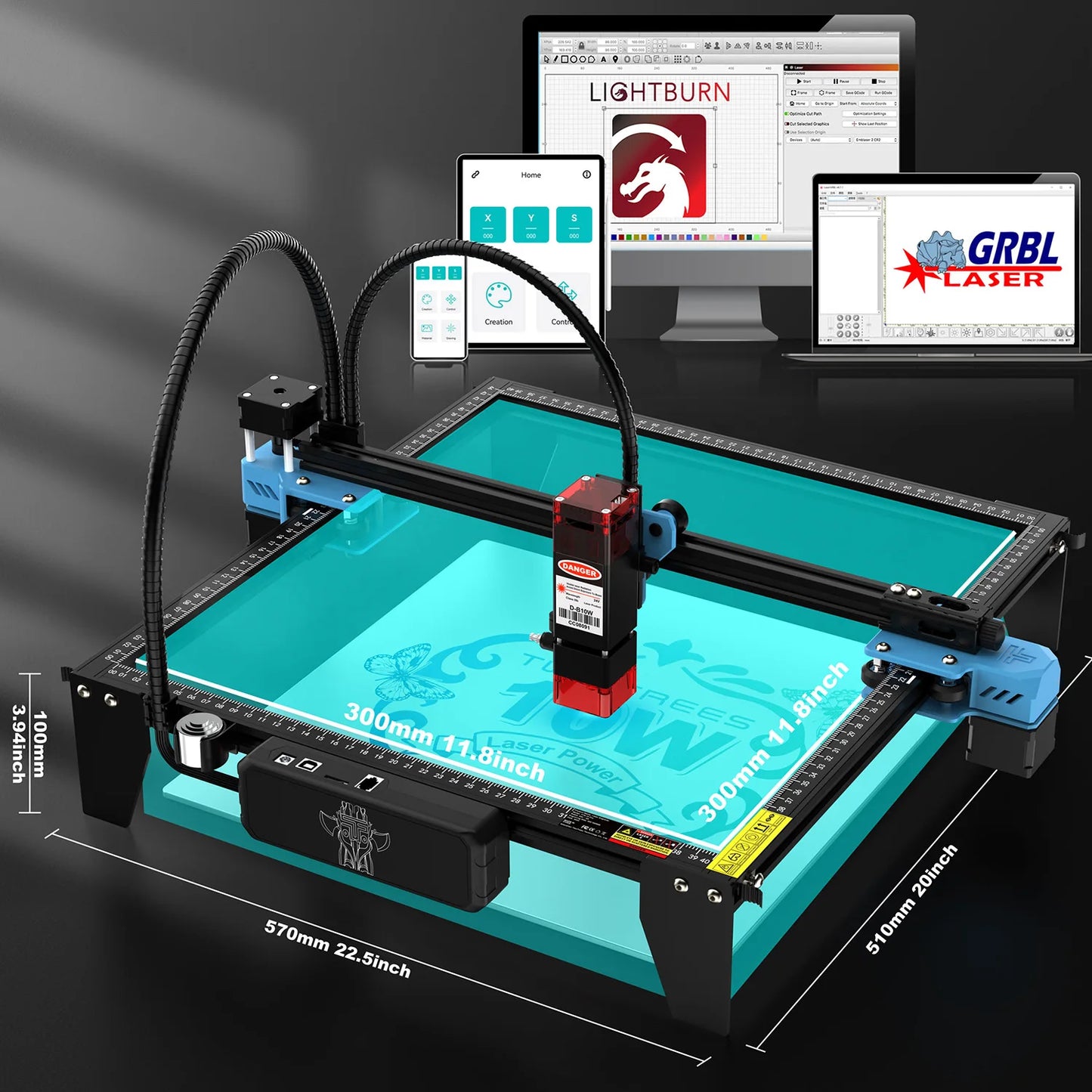 Metal Laser Engraving Cutting Machine With Wifi Offline Control