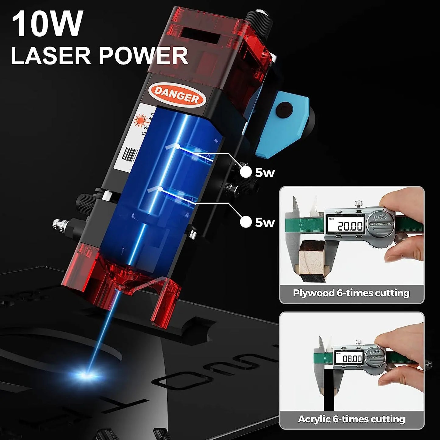 Metal Laser Engraving Cutting Machine With Wifi Offline Control
