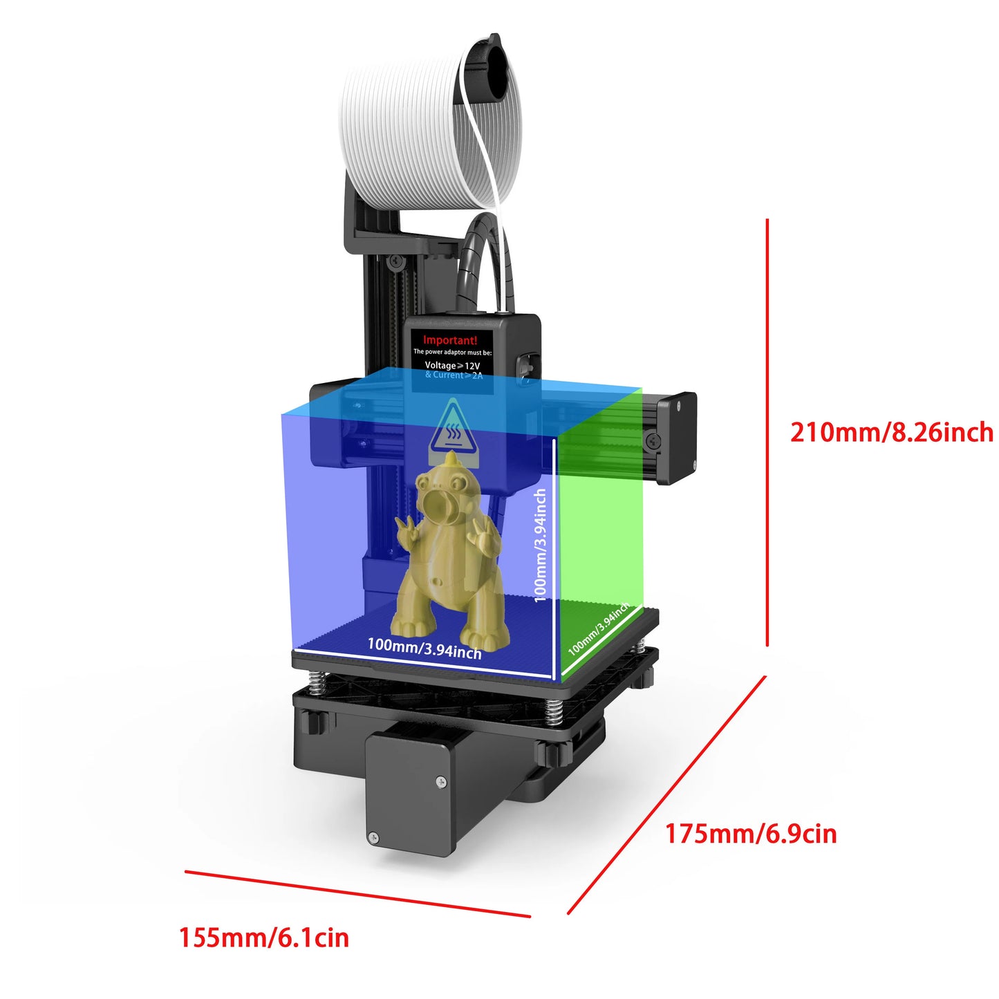 EasyThreed 3D Printer simple, smart and ready for use