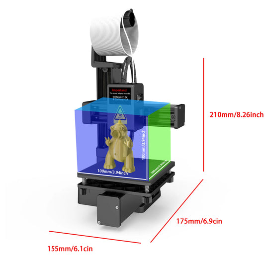 EasyThreed 3D Printer simple, smart and ready for use